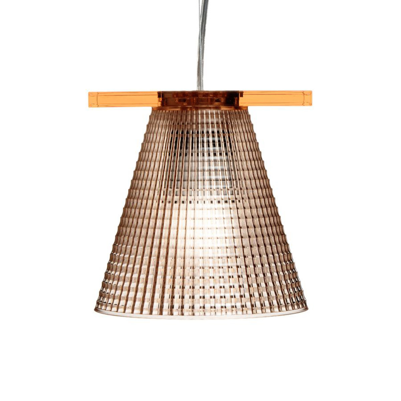 Light Air Suspension Sculptée Rose Vif - Kartell