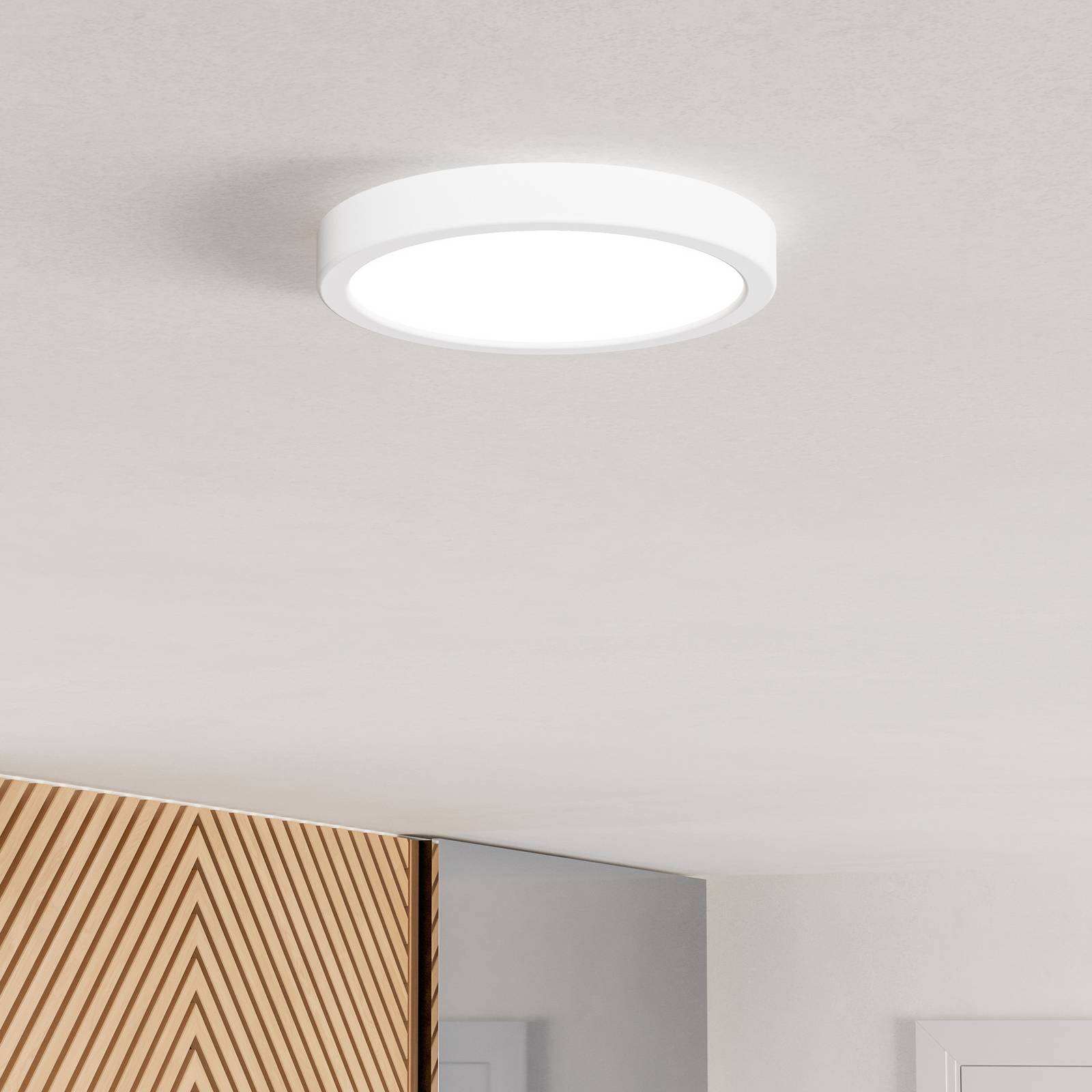 Hängeleuchte Alderney, ein Schirm aus Naturgarn günstig online kaufen