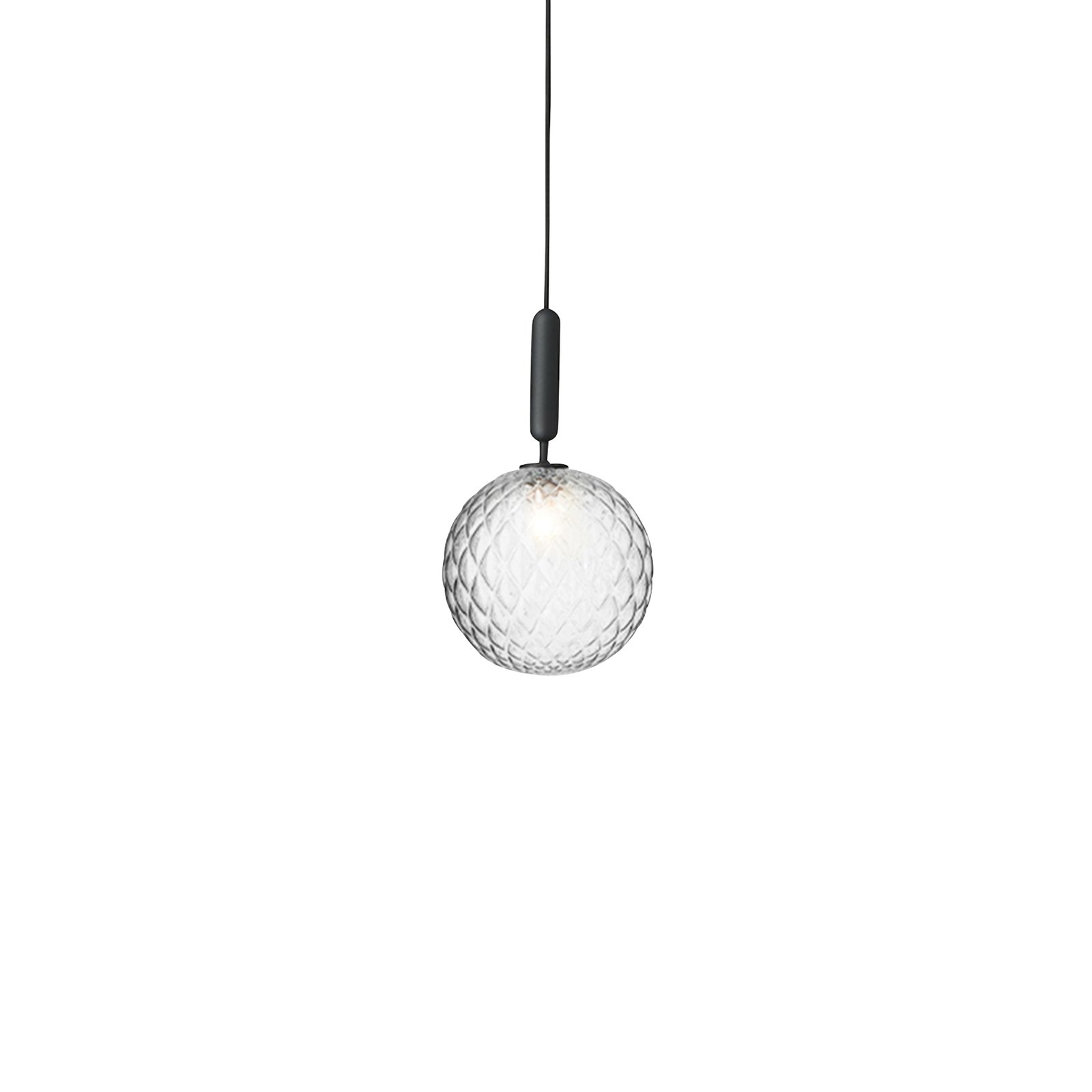 Miira 1 Suspension Large Rock Grey/Optic Clear - Nuura