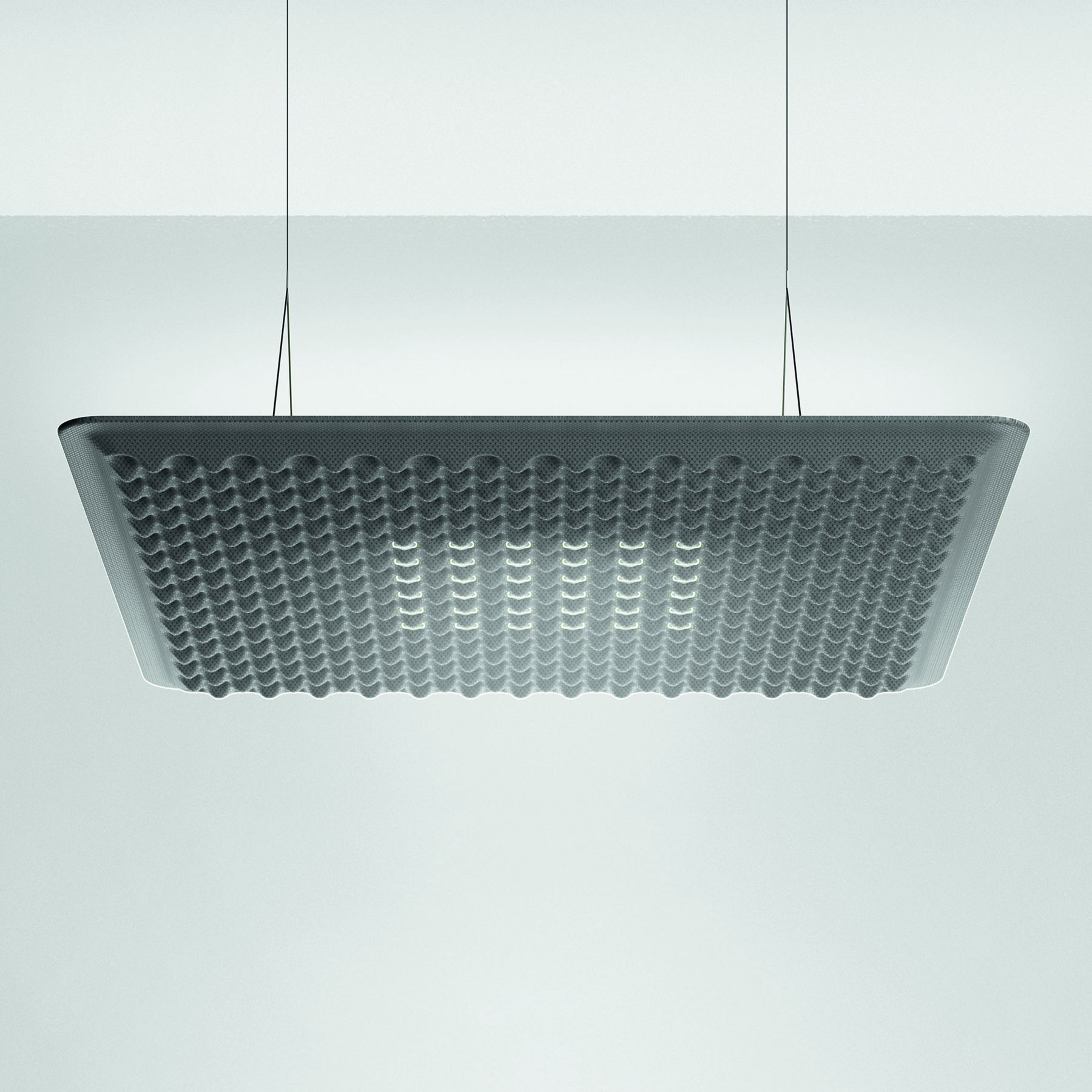 Artemide Eggboard Matrix Up/Down 80cm 4.000K grau