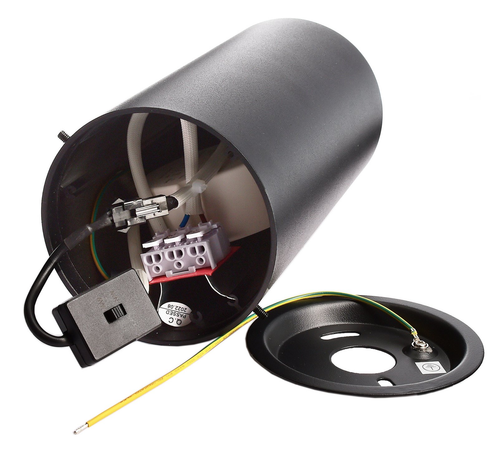 LED-Anbaudownlight Lucea 15 W schwarz