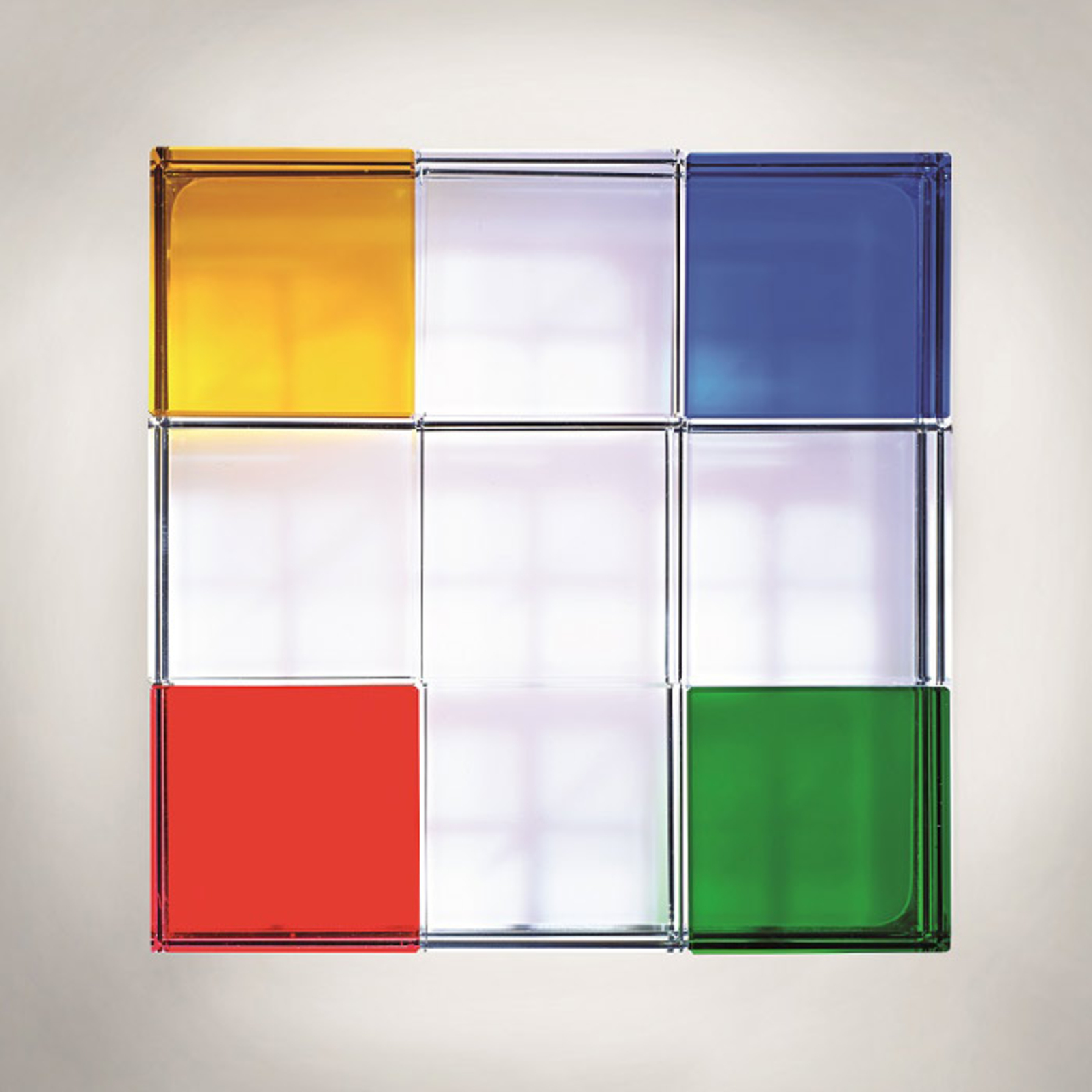 TECNOLUMEN Cubelight LED asztali lámpa, színes