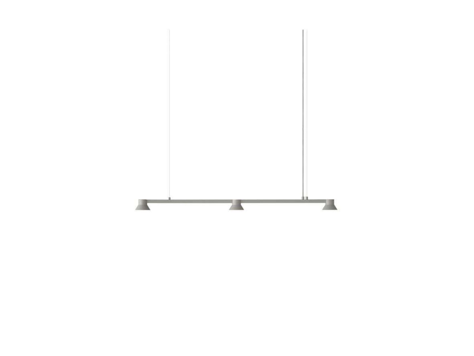 Hat Linear Závěsná Lampa Small Warm Grey - Normann Copenhagen