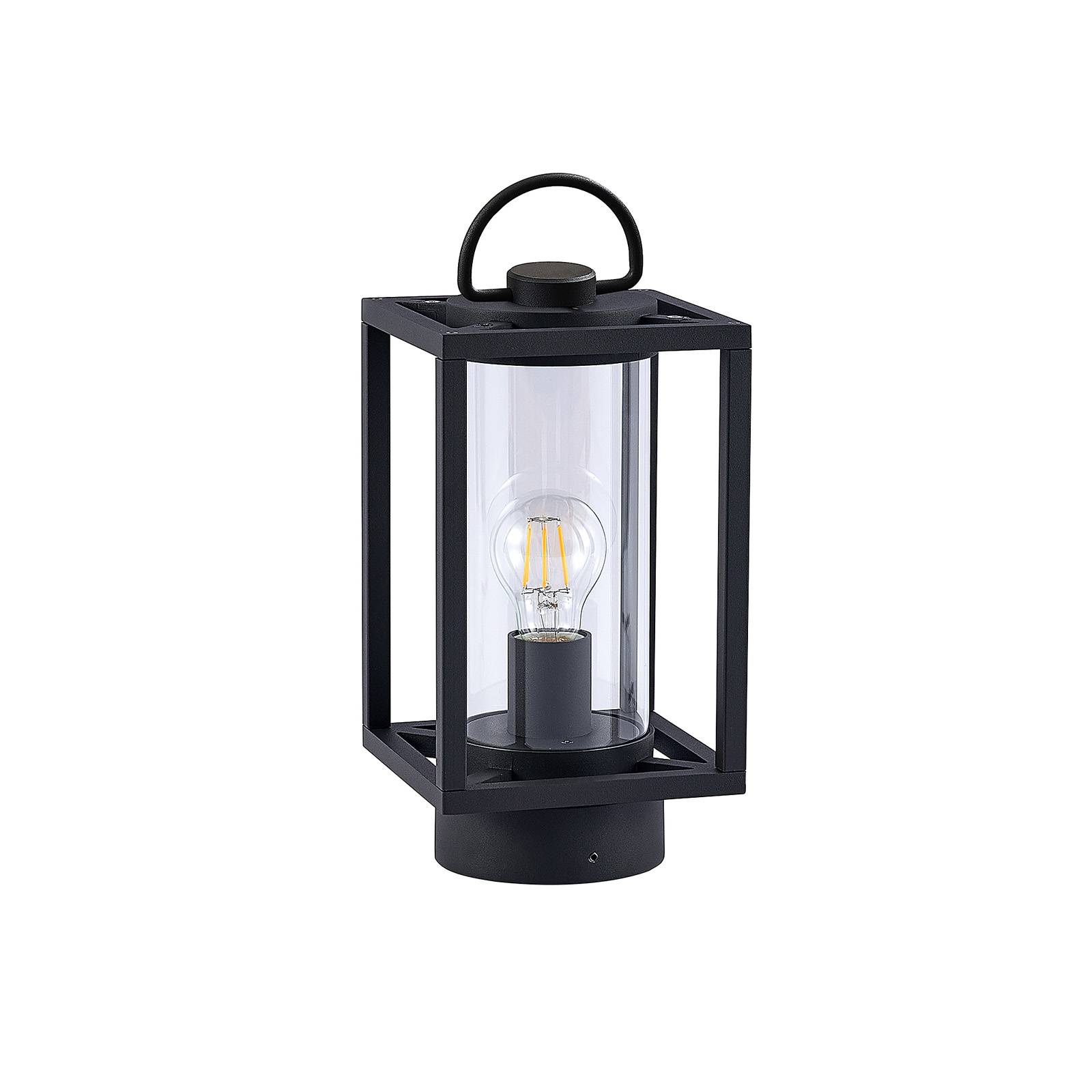 Lucande Ferda table lamp for outdoors, portable - Modern - Black