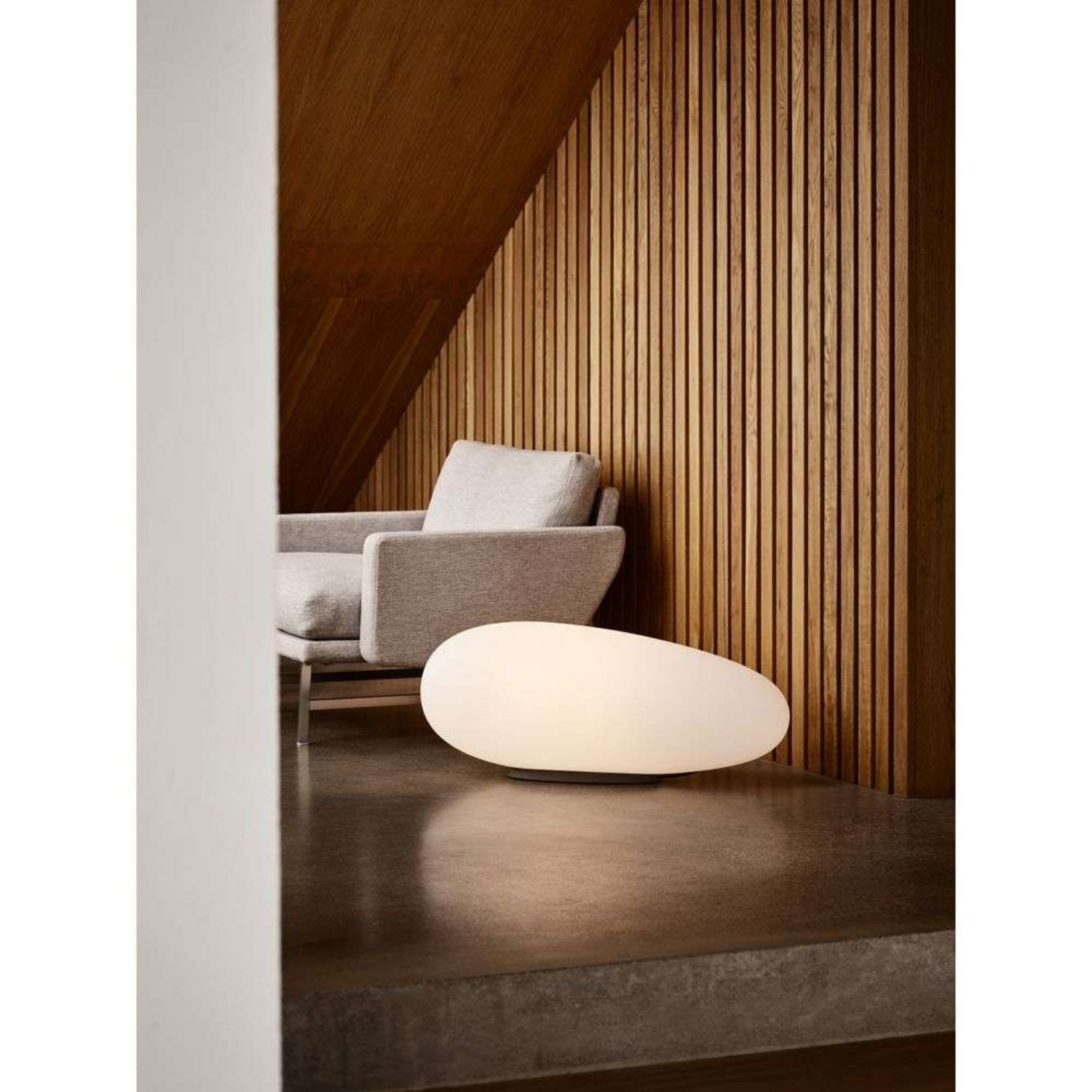 Avion Bordslampa/Golvlampa Alu/Opal White - Fritz Hansen