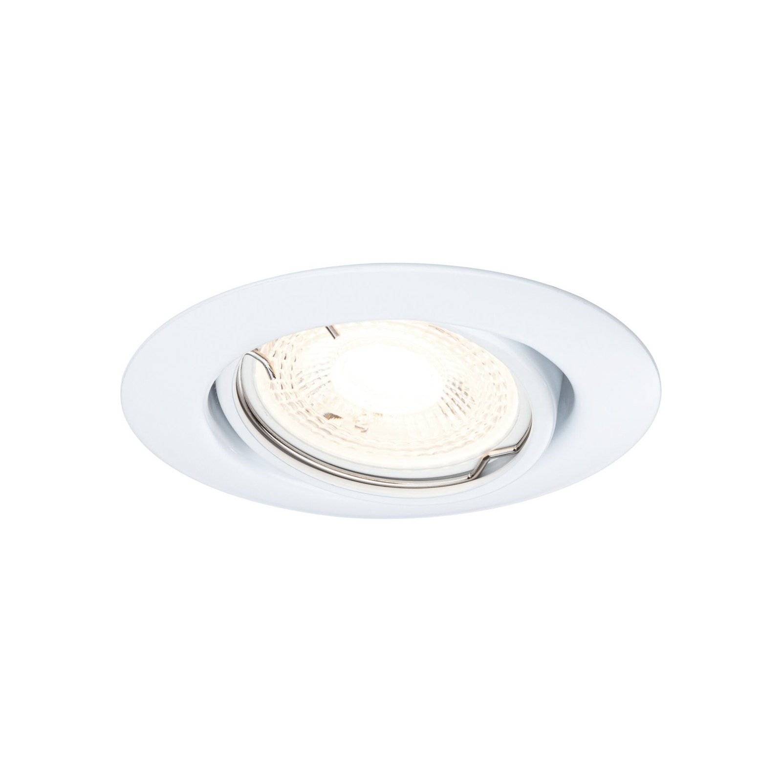 Base recessed spotlight, set of 10, white - Paulmann