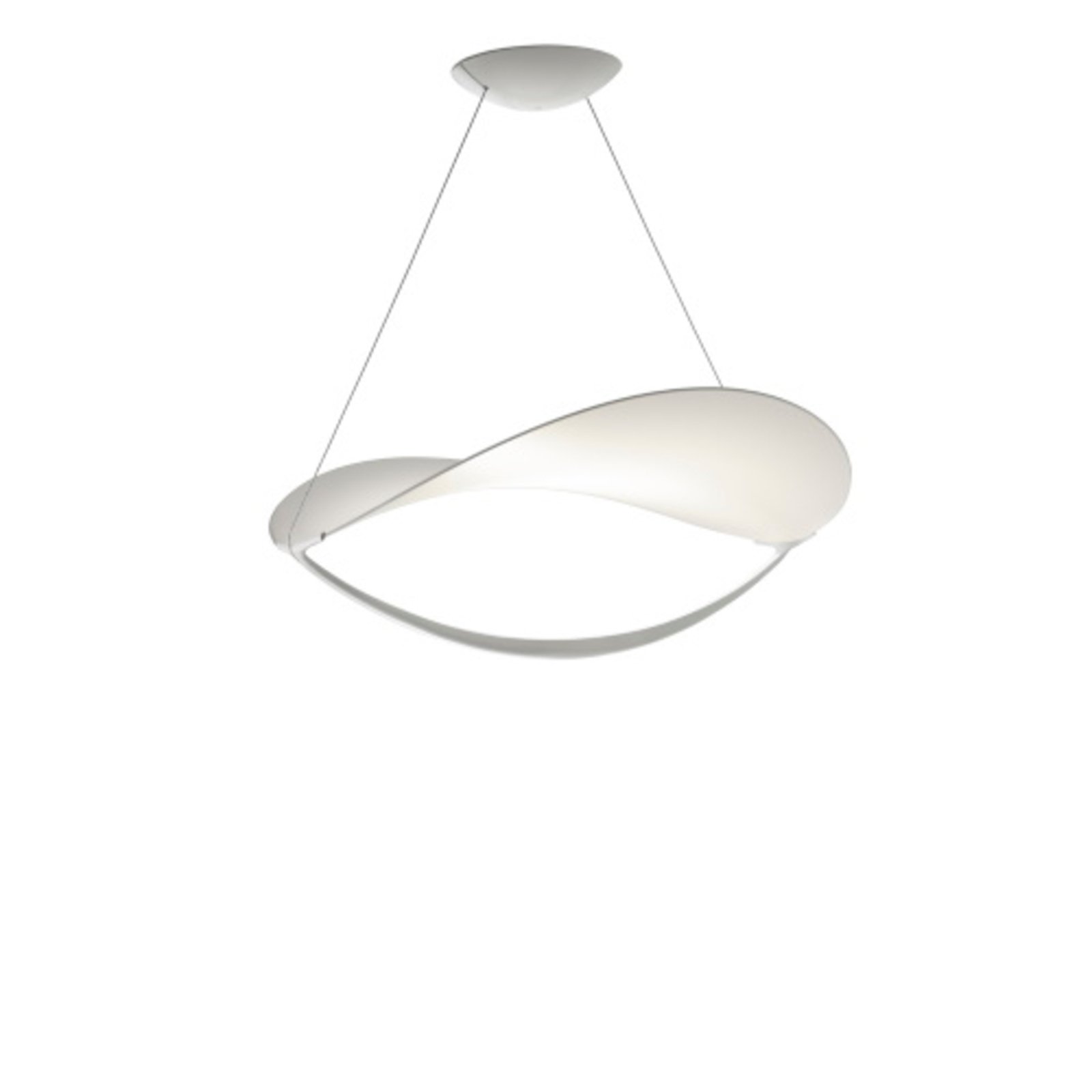 Plena Lustră Pendul Dimmable White - Foscarini