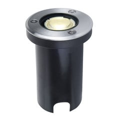 Foco LED empotr. en suelo Kenan IP67 acero inox.
