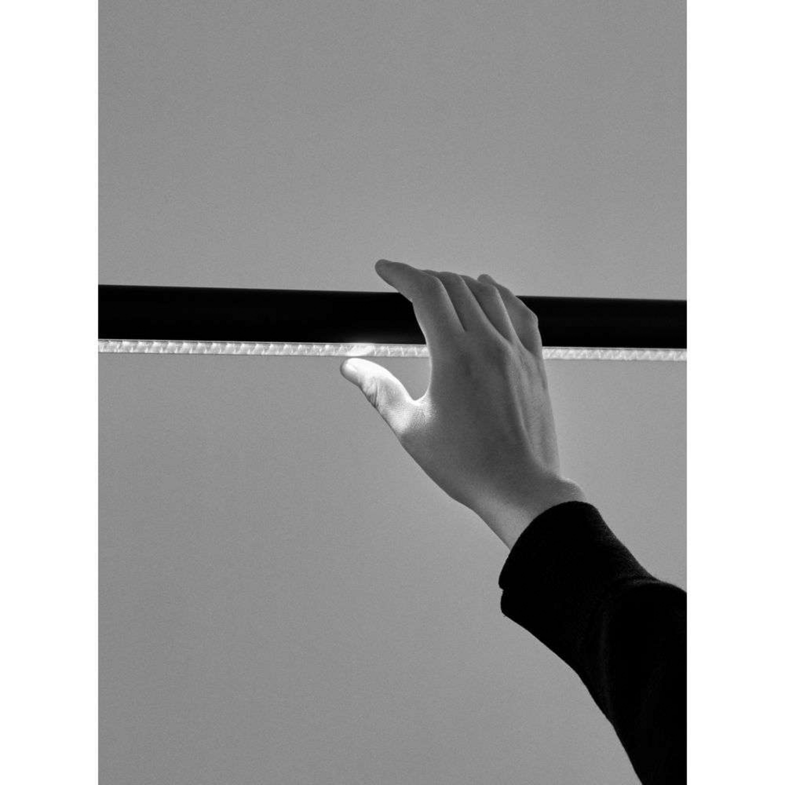 Factor Linear 1500 Candeeiro Suspenso Diffused Soft Black - HAY