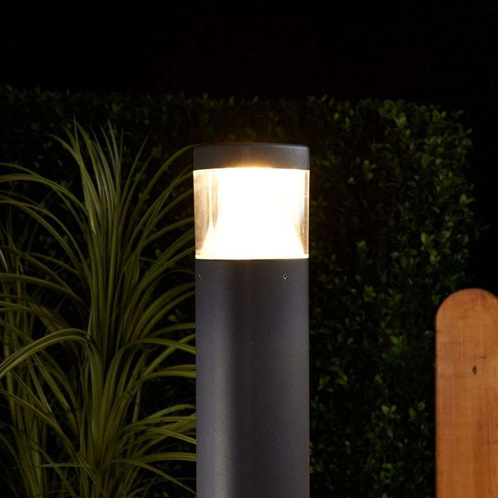 Milou Lampada LED da Giardino H50 Grigio Scuro - Lucande