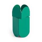 HAY Salz- und Pfefferstreuer Arcs, grün, Edelstahl, 11 cm