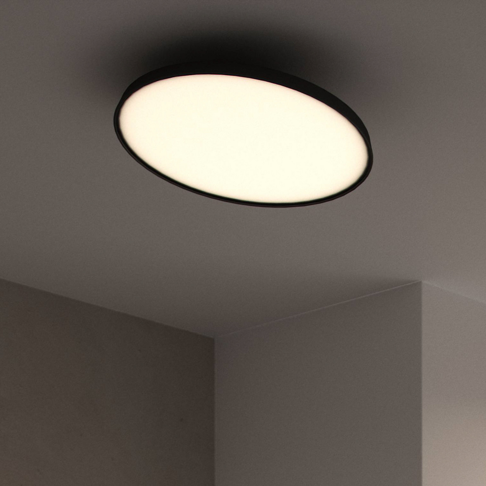 Plafonieră Kaito Pro LED negru Ø 385 cm