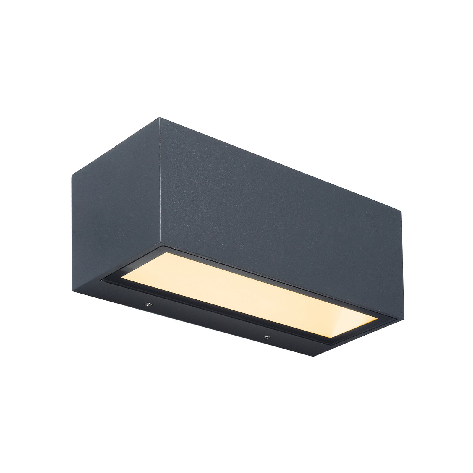 Aplique LED exterior Gemini 22cm 3.000K antracita