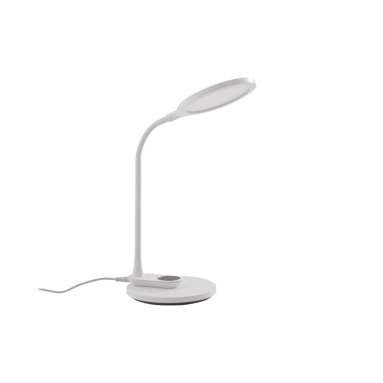 Lindby LED-Tischleuchte Valtaria, weiß, CCT, dimmbar