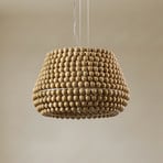 Melori riippuvalaisin, Ø 51 cm, luonnonväri, E27, puu - Lucande