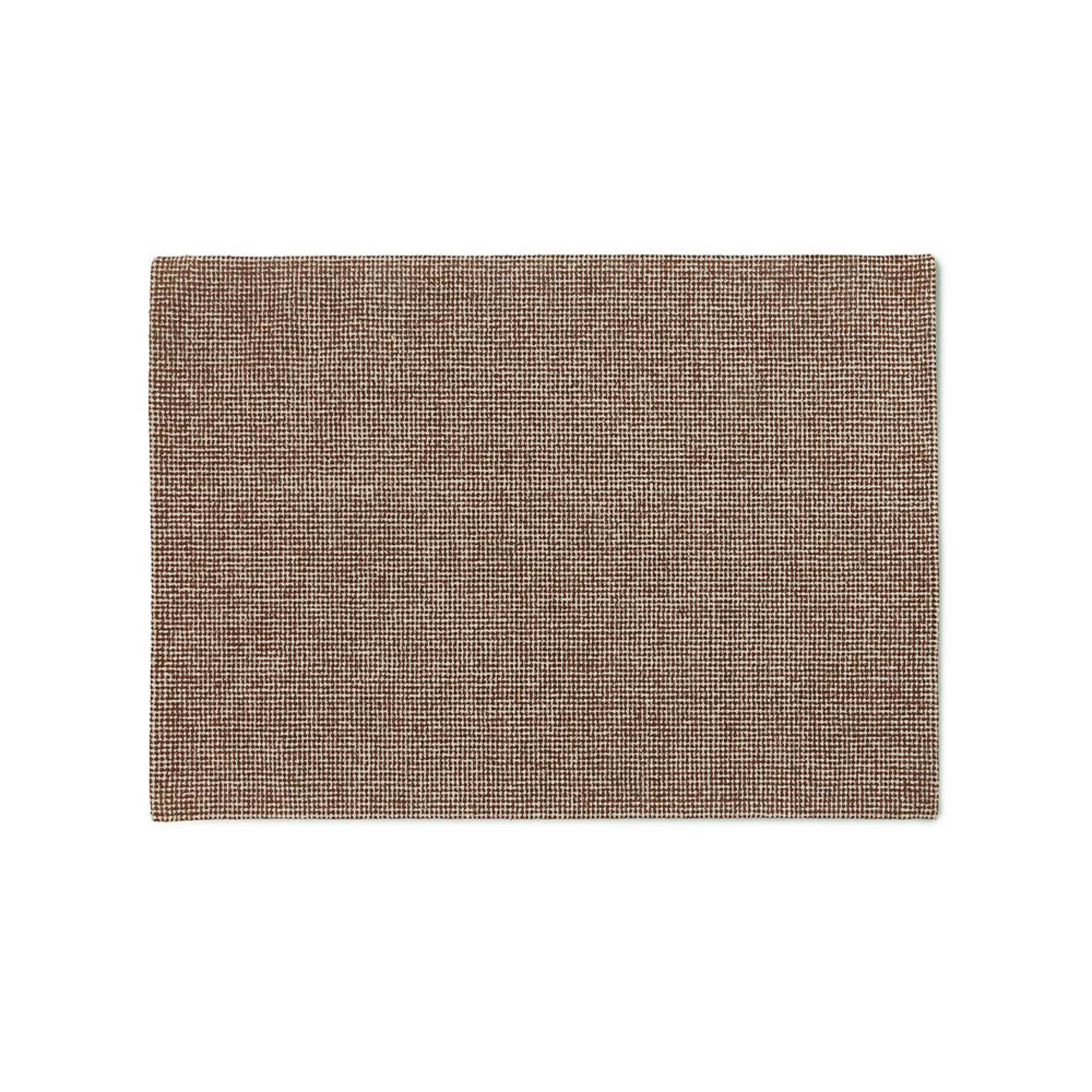 Flick Täcke 170x240 Off-White/Brown - Normann Copenhagen