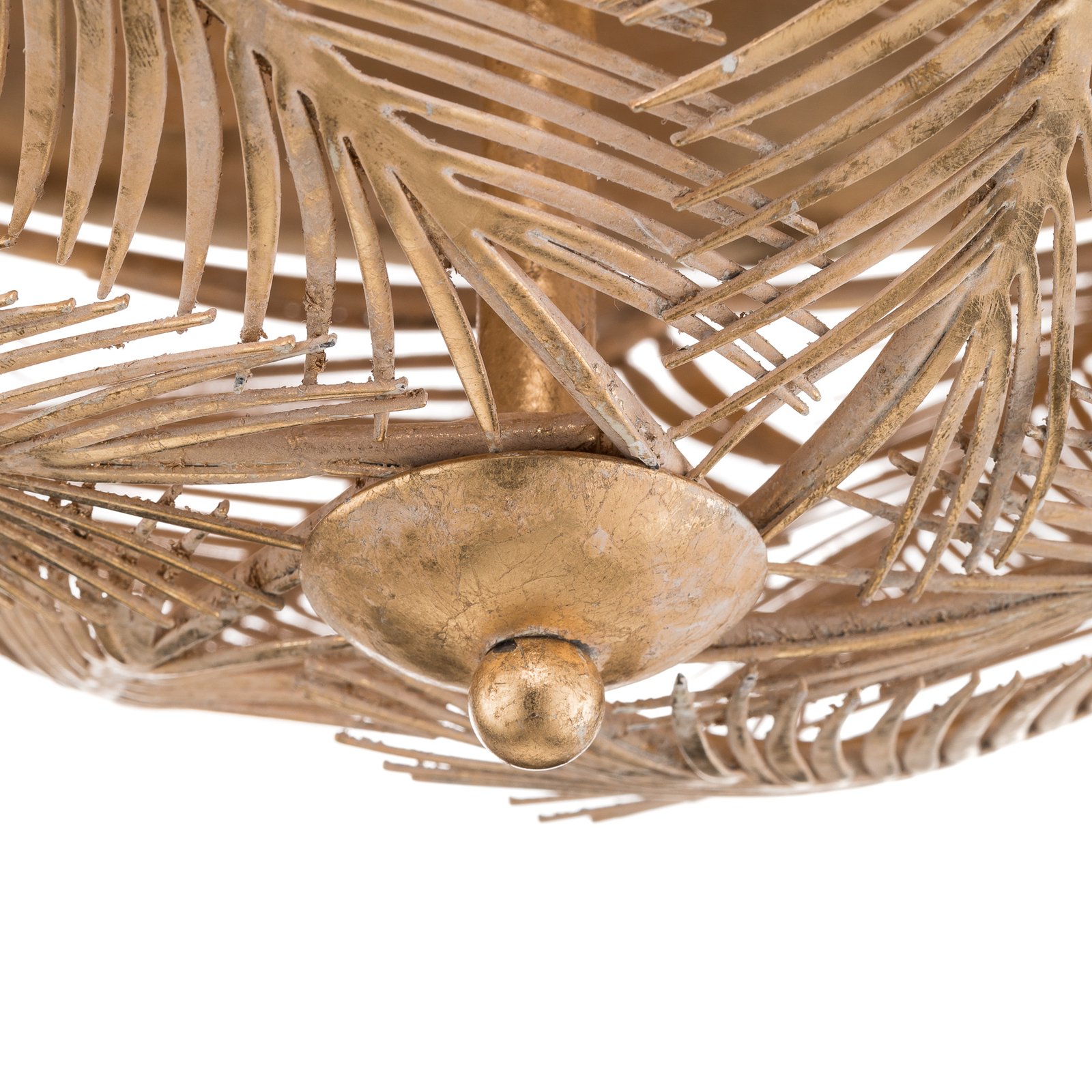 Felce - golden designer ceiling light