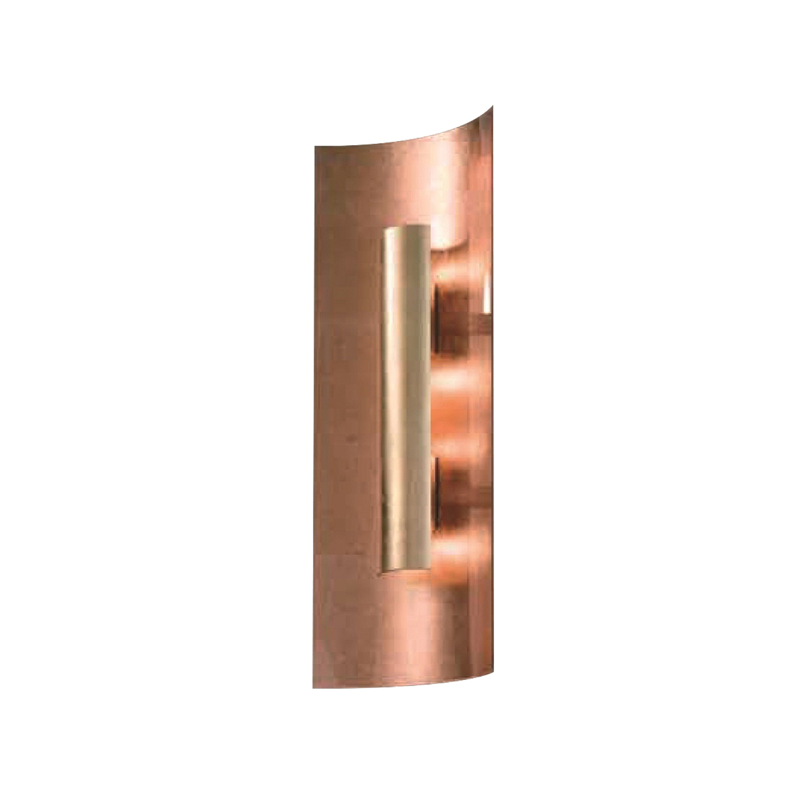 Aplique Aura cobre lámina oro 30cm