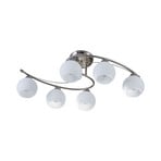 Svean 6 Kattovalaisin White/Nickel - Lindby