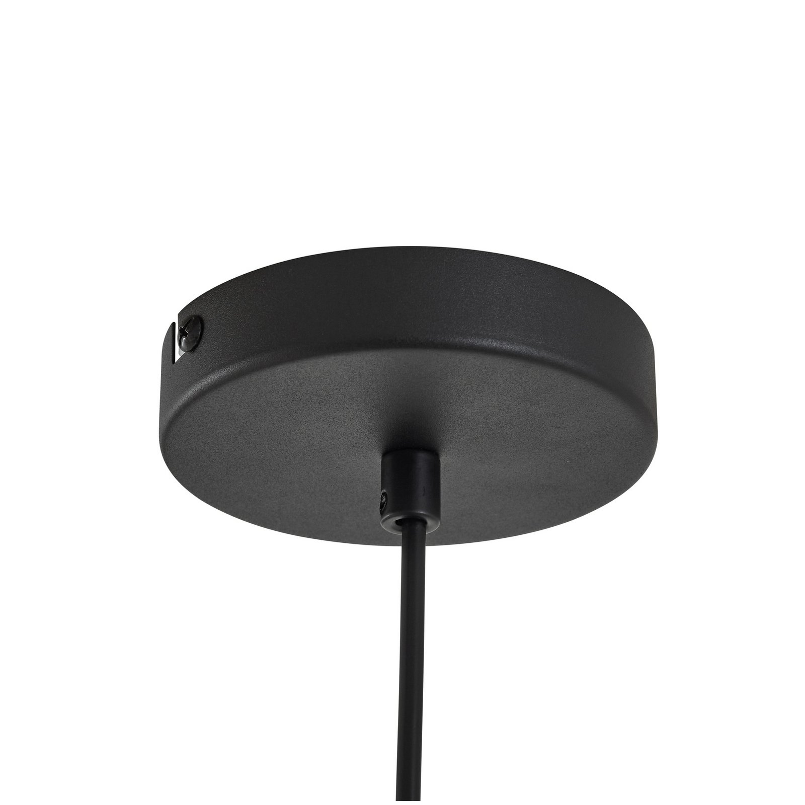 Lindby Lámpara colgante Sanne, gris, hormigón, Ø 15 cm, E27
