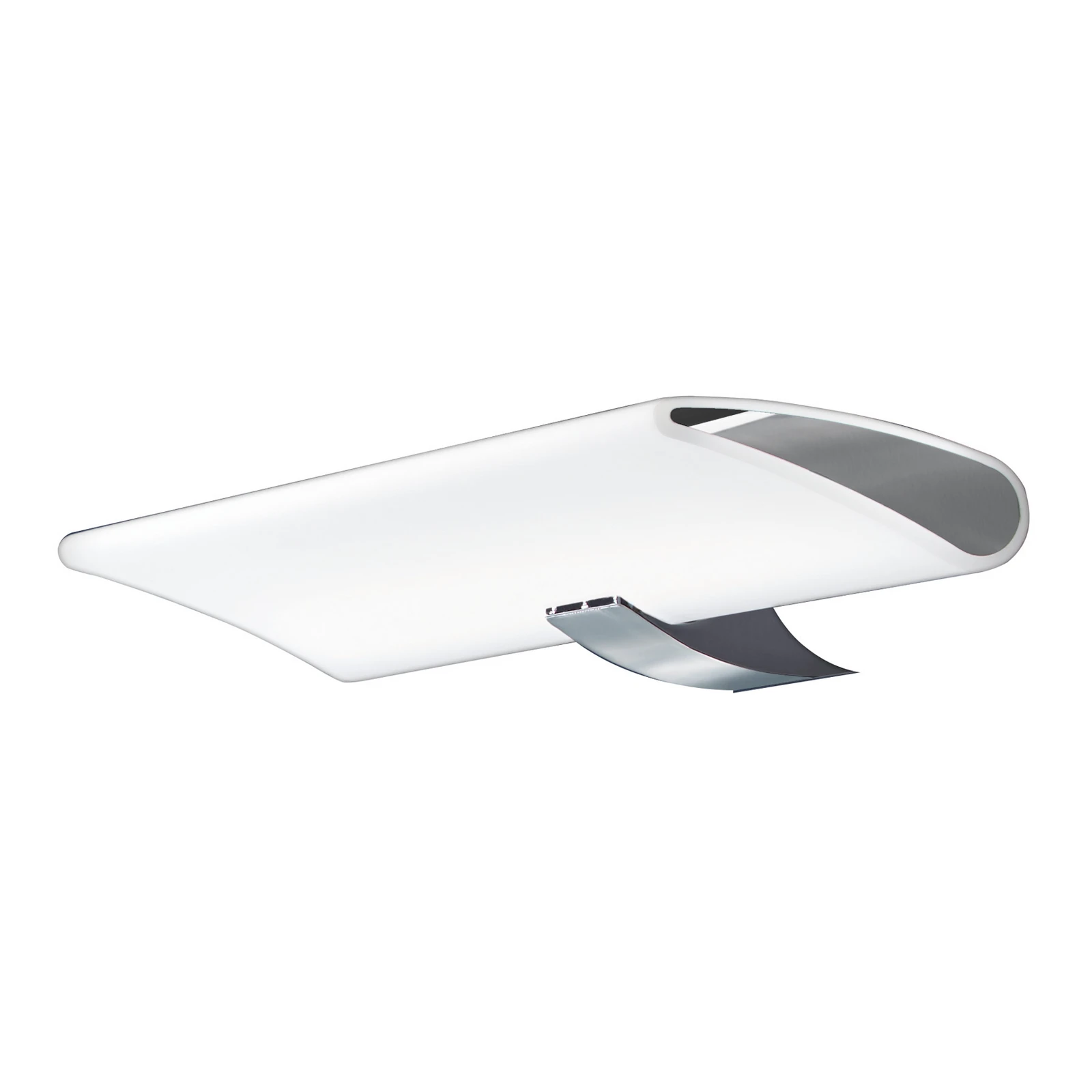 LED-Spiegelleuchte Miracle in Chrom, Breite 30 cm