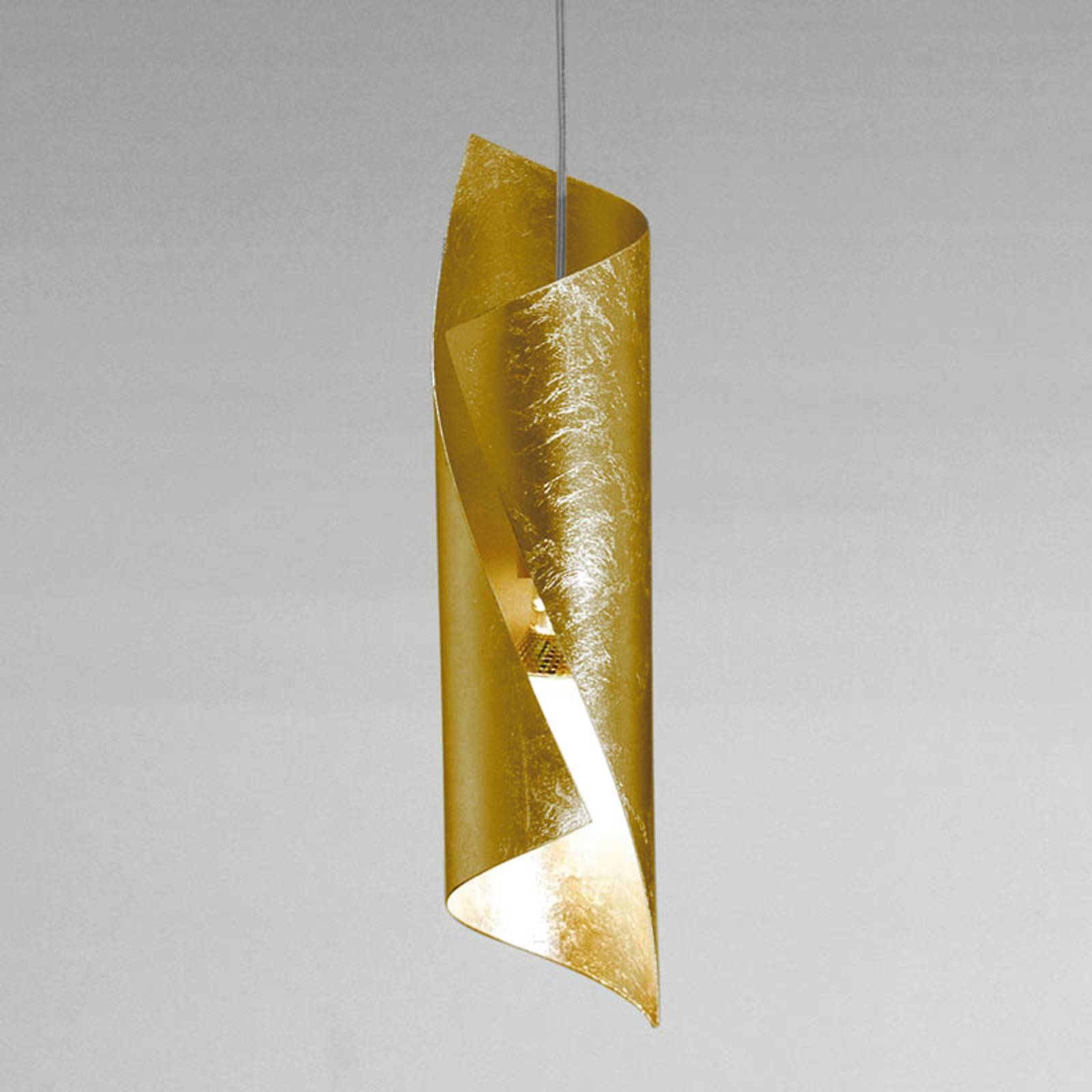 Knikerboker Hué - suspension LED en feuilles d’or