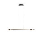 Blade S2 Slim Candeeiro Suspenso Matt Black/Silver Gold - Light-Point