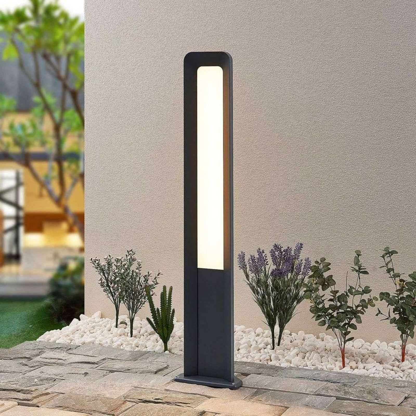 Secunda LED Lampă de Grădină H80 Anthracite - Lucande