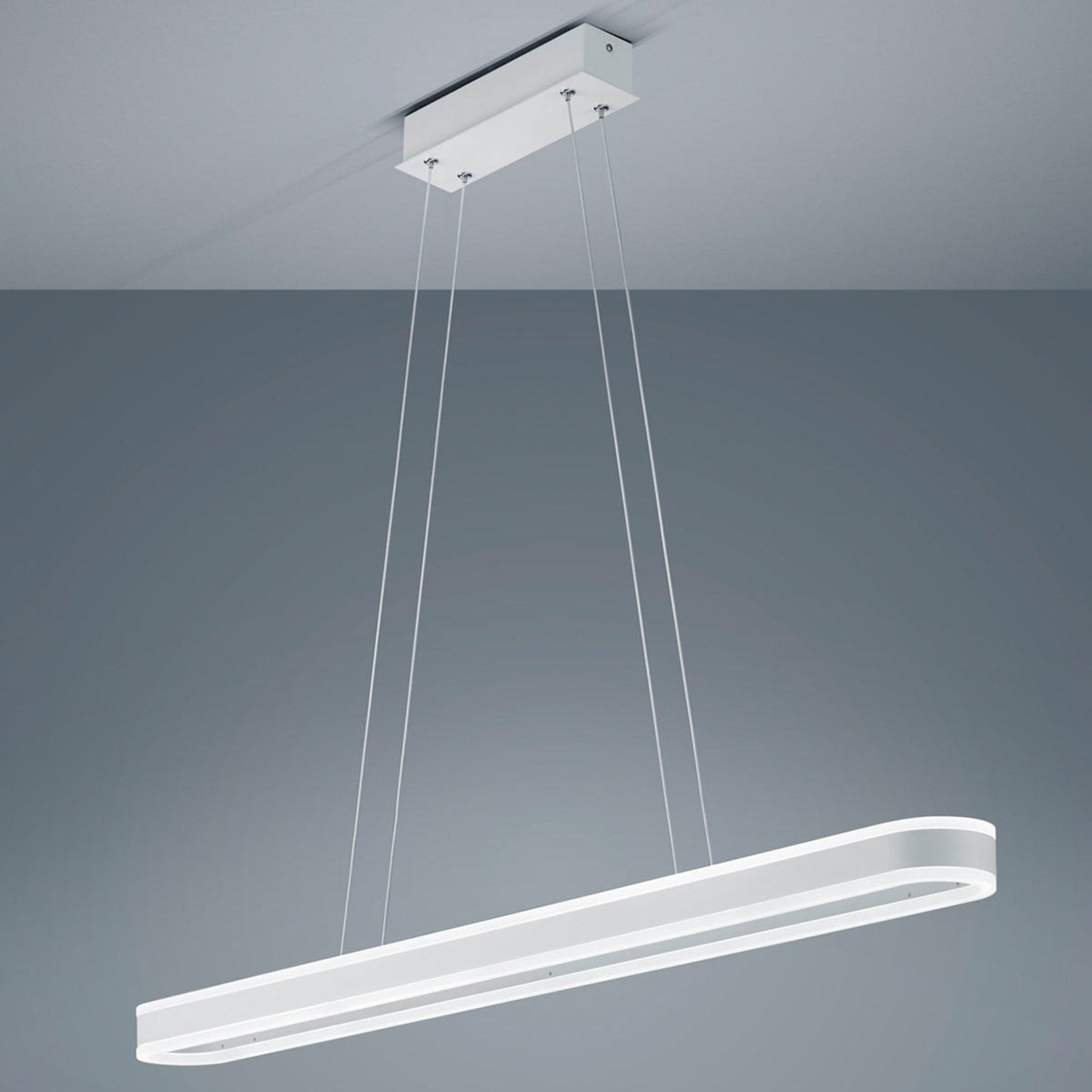 Helestra Liv - aflang LED-hængelampe, kan dæmpes