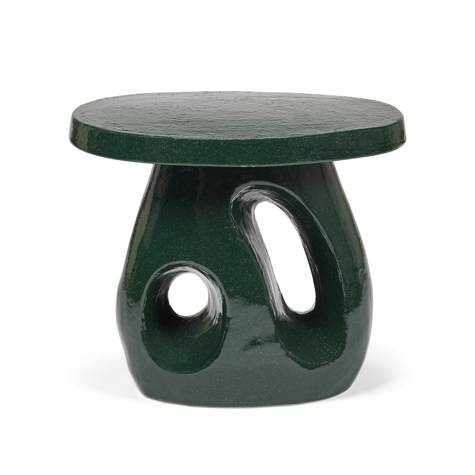 10 DARK GREEN AMÉ sidebord, keramik, højde 45 cm – Serax 10 DARK GREEN AMÉ sidebord, keramik, højde 45 cm – Serax