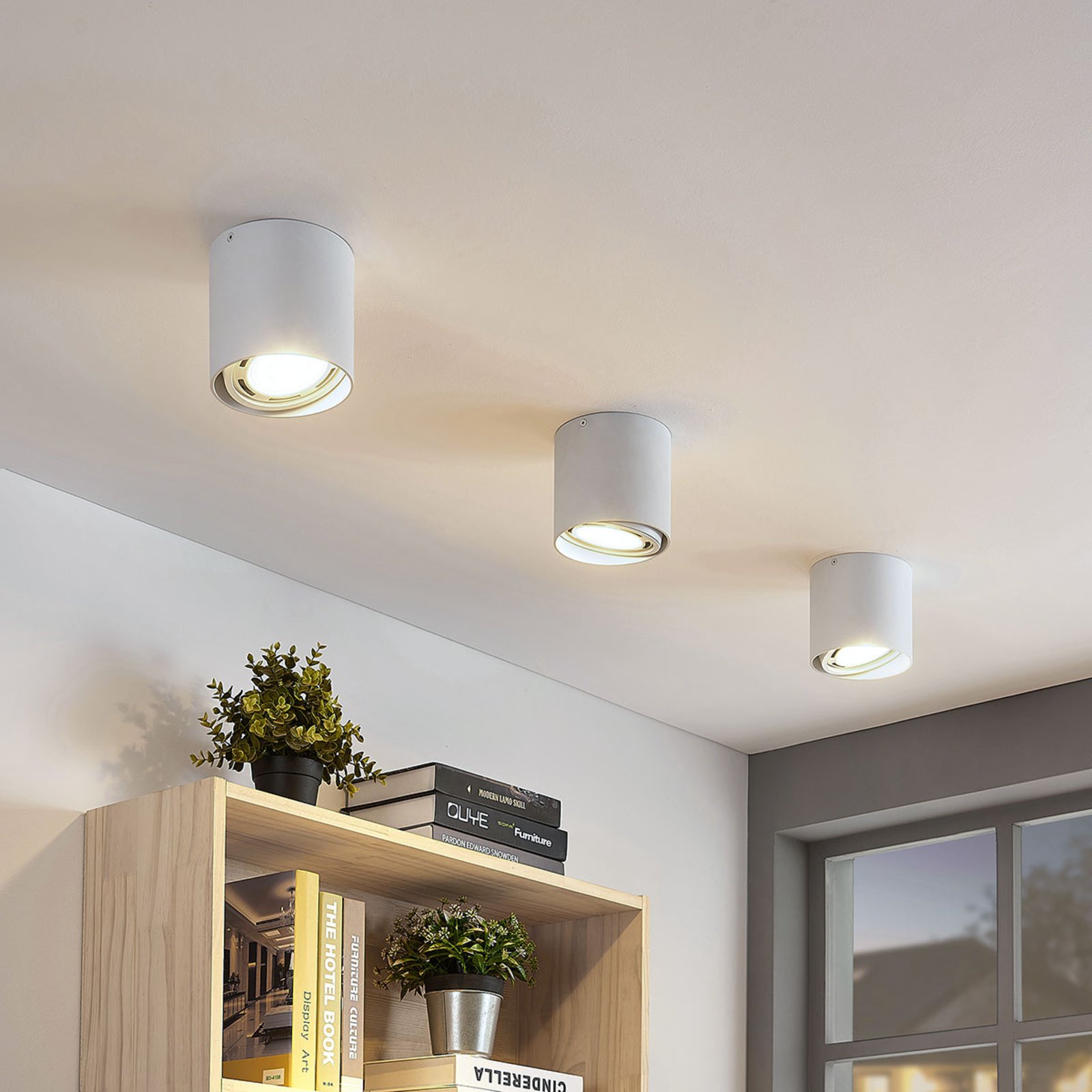 Mabel taklampa Round Vit - Arcchio