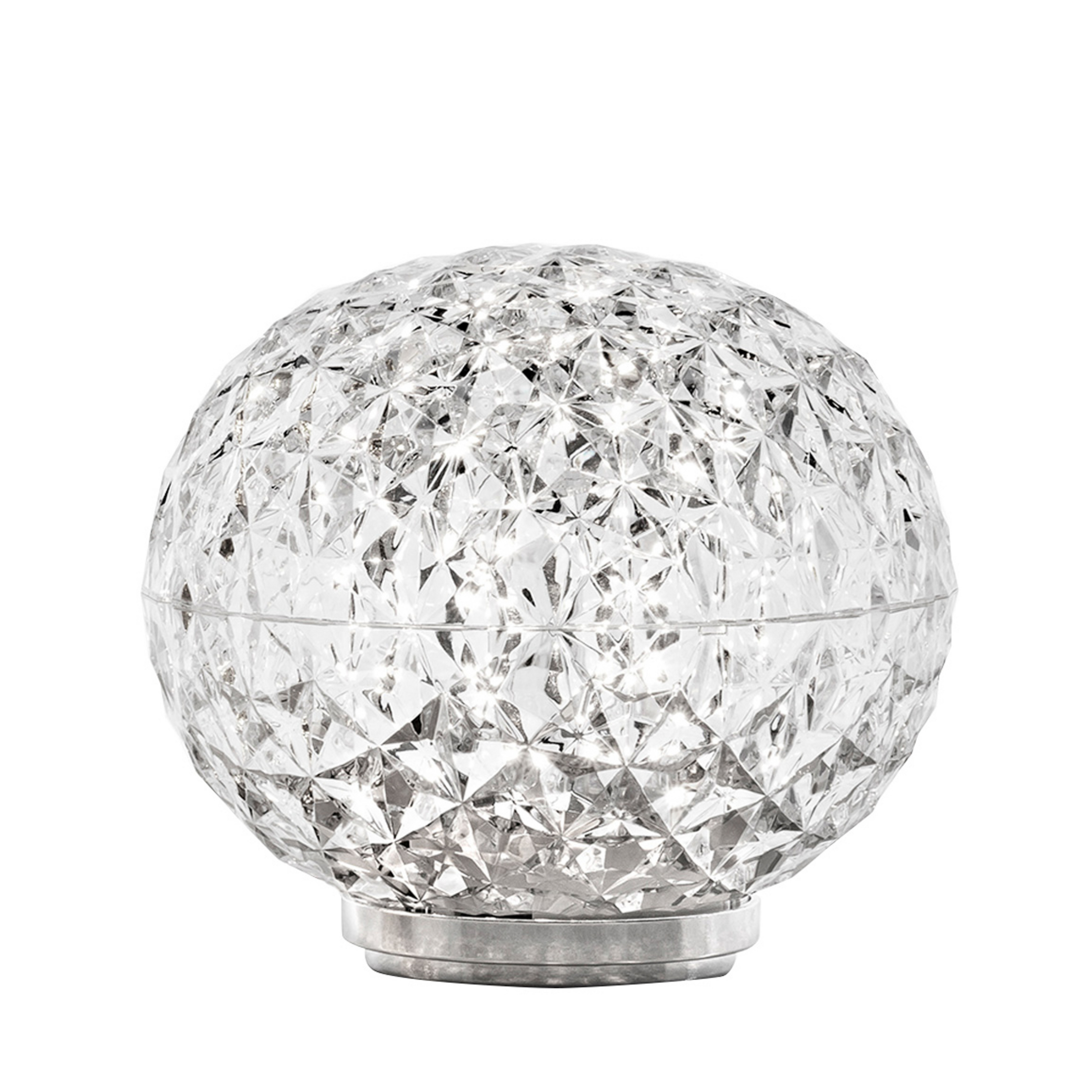 Mini Planet Plug Tischleuchte Crystal - Kartell