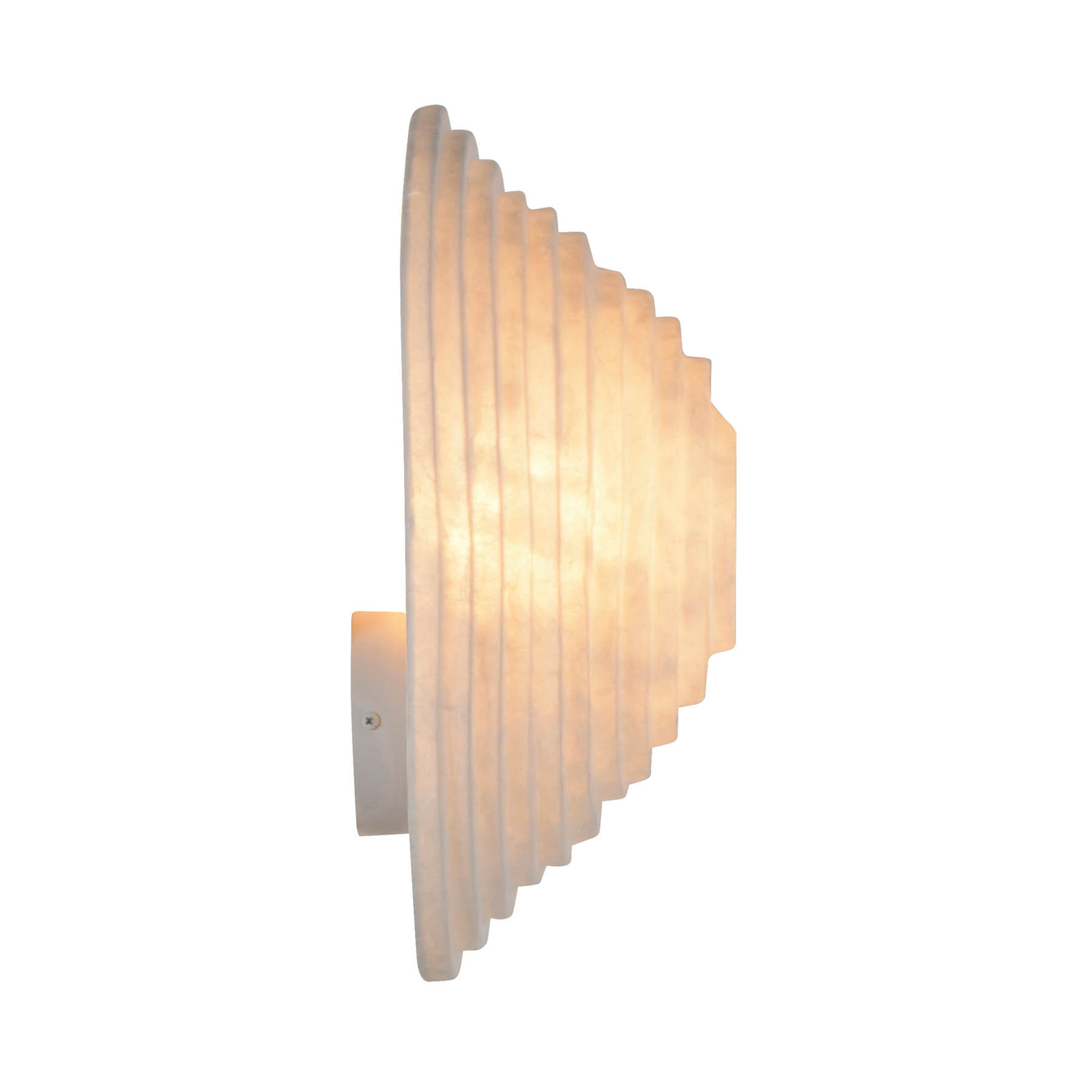 Forestier Nebulis wandlamp gemaakt van natuurlijk zijdevlies