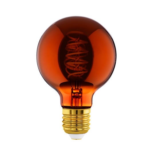 LED-Globe E27 G80 4W Filament 2.000K kupfer