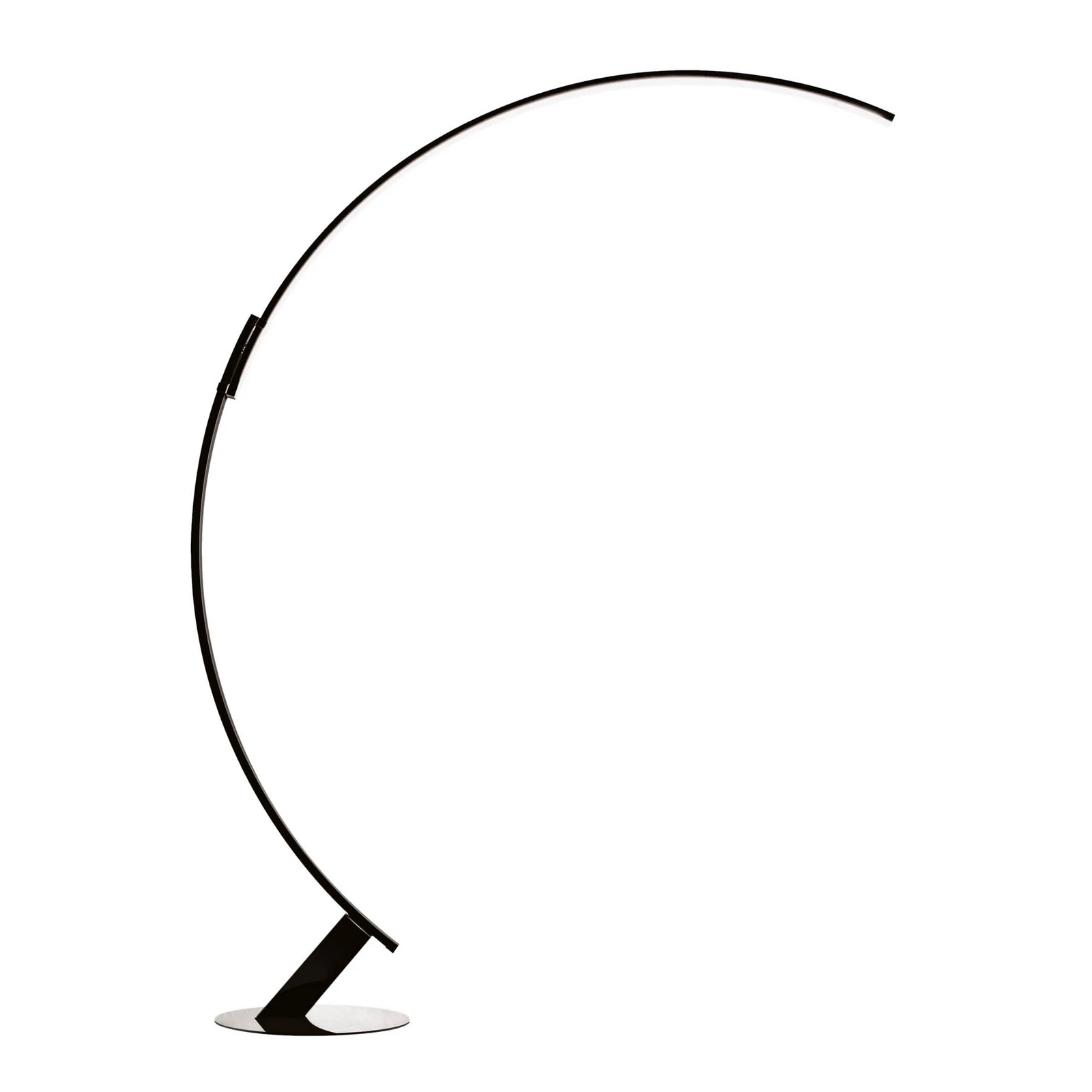 kdln LED podna lampa Kyudo, crna, visina 212 cm