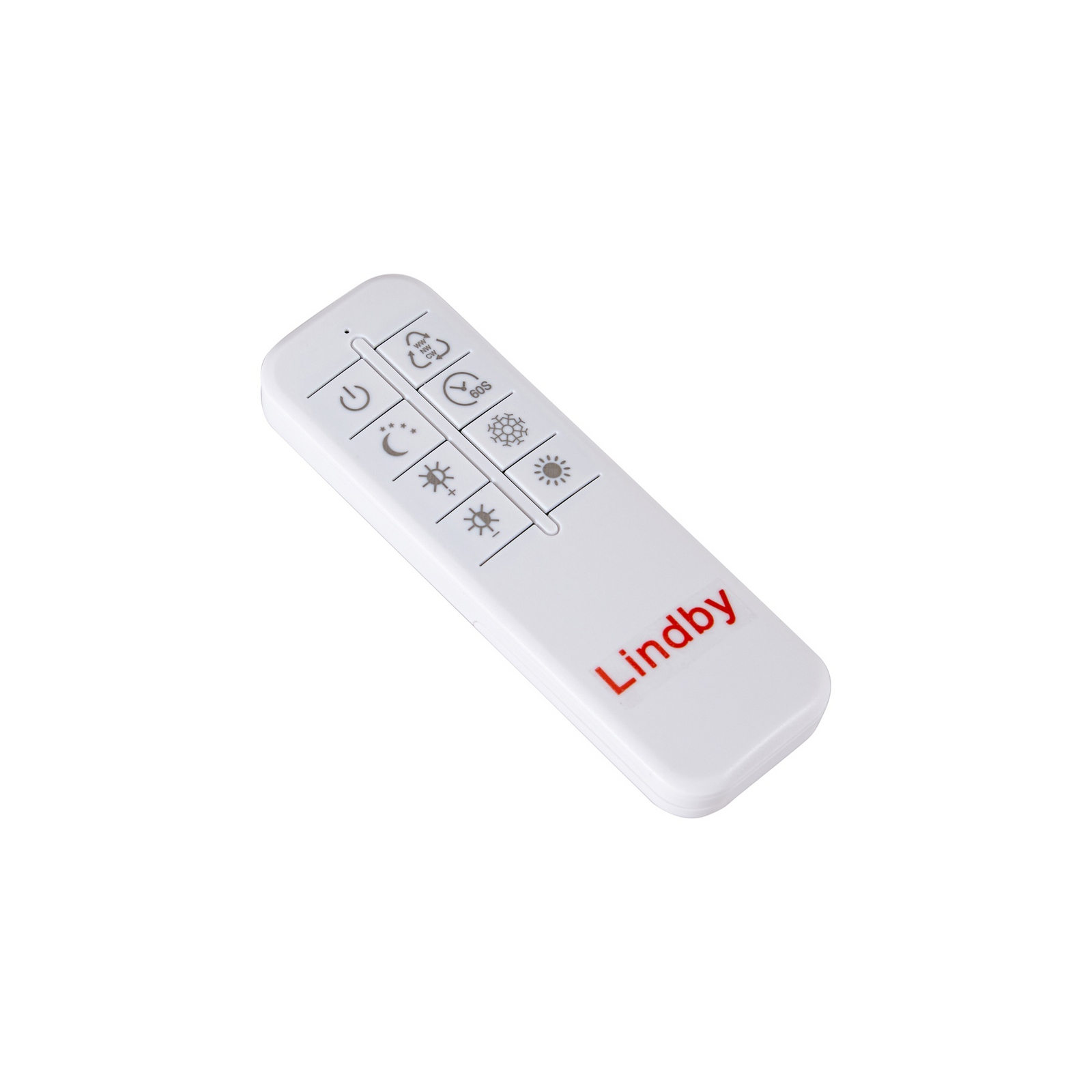 Lindby LED-Deckenleuchte Velua, weiß/holz hell, CCT, Ø 50 cm