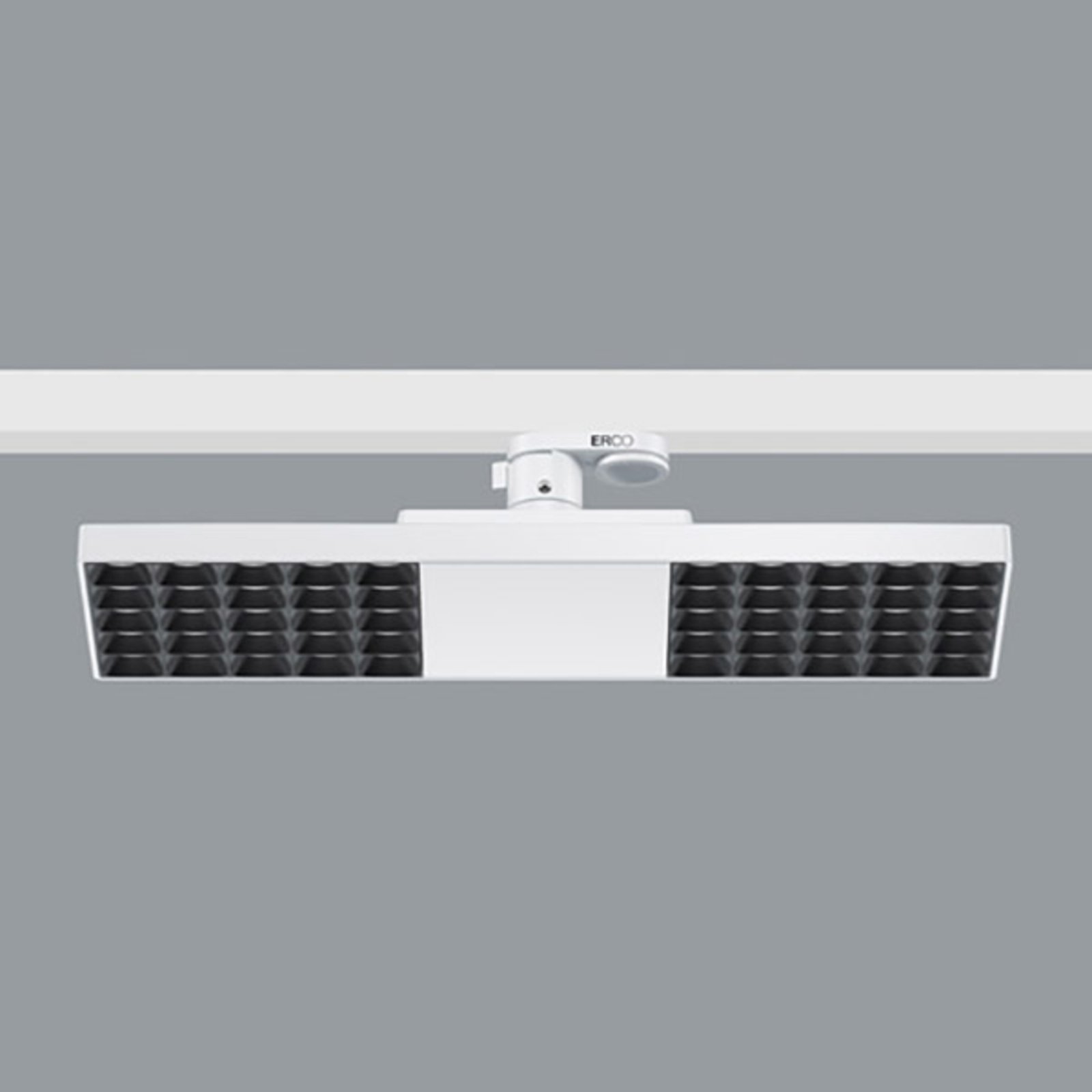 ERCO Jilly 230V BT 15W extra wide, Raster schwarz
