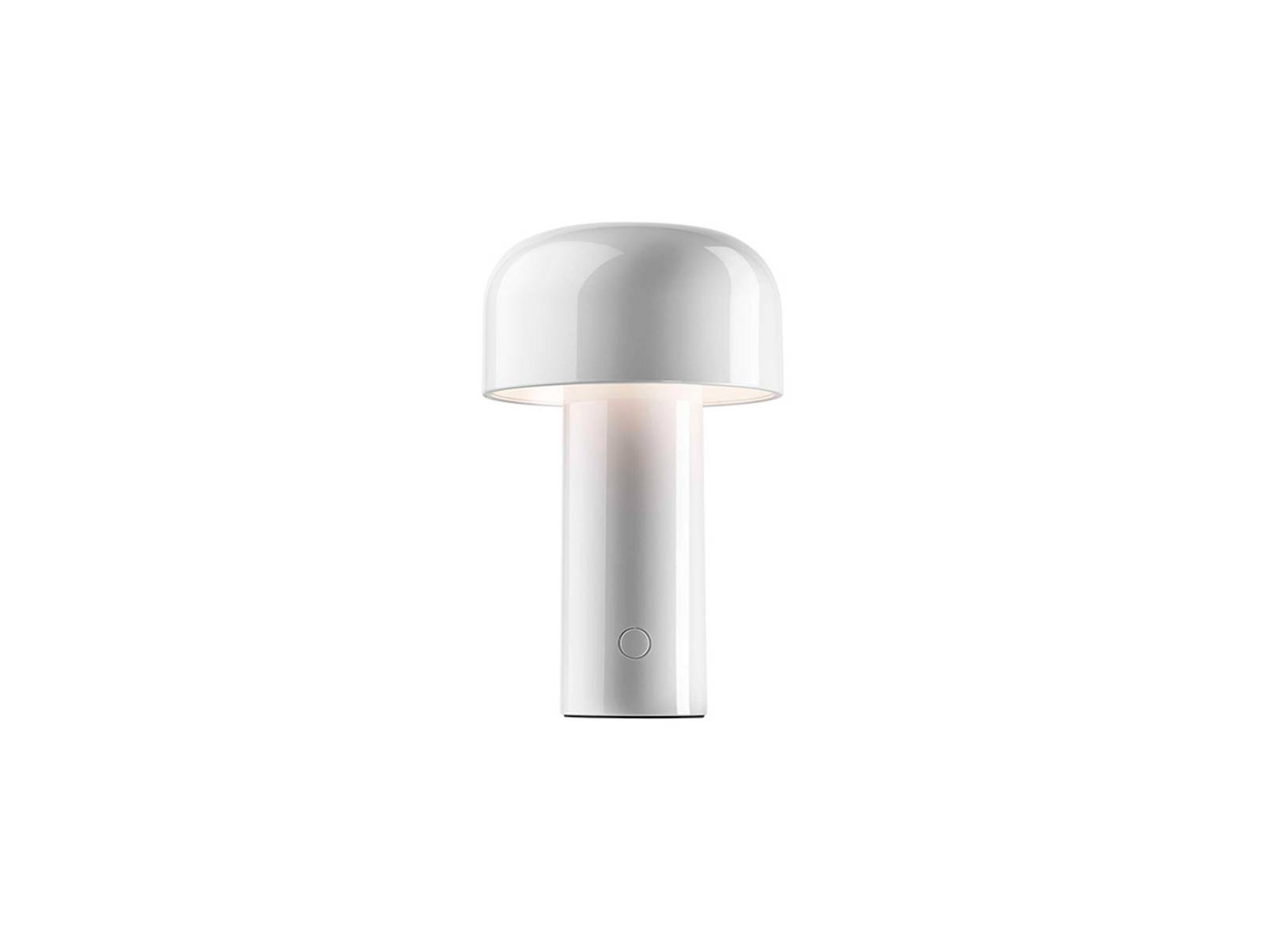 FLOS Bellhop aufladbare LED-Tischleuchte weiß