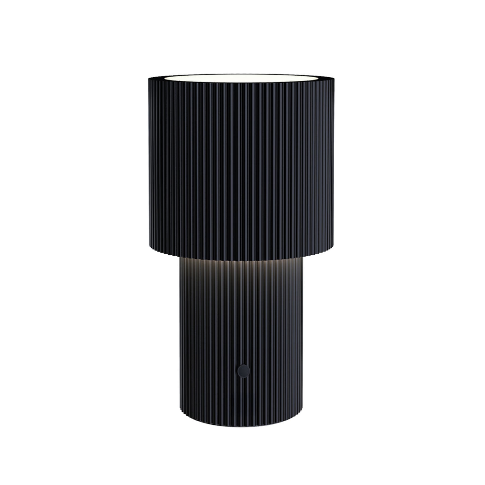 Iluma LED punjiva stolna lampa, crna, visina 22,1 cm - Herstal Iluma LED punjiva stolna lampa, crna, visina 22,1 cm - Herstal