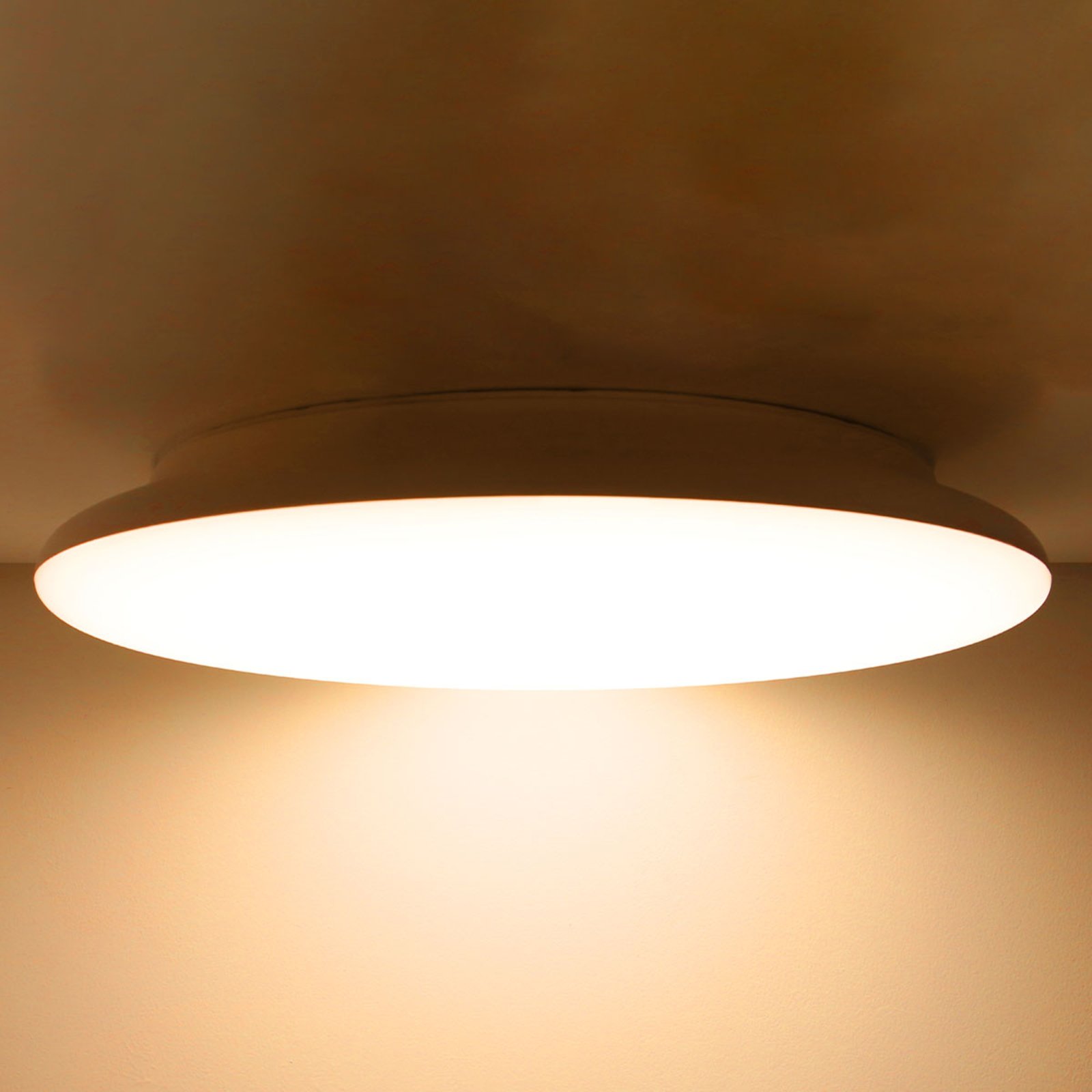 Φωτιστικό οροφής SLC LED με δυνατότητα ρύθμισης φωτισμού IP54 Ø 40 cm