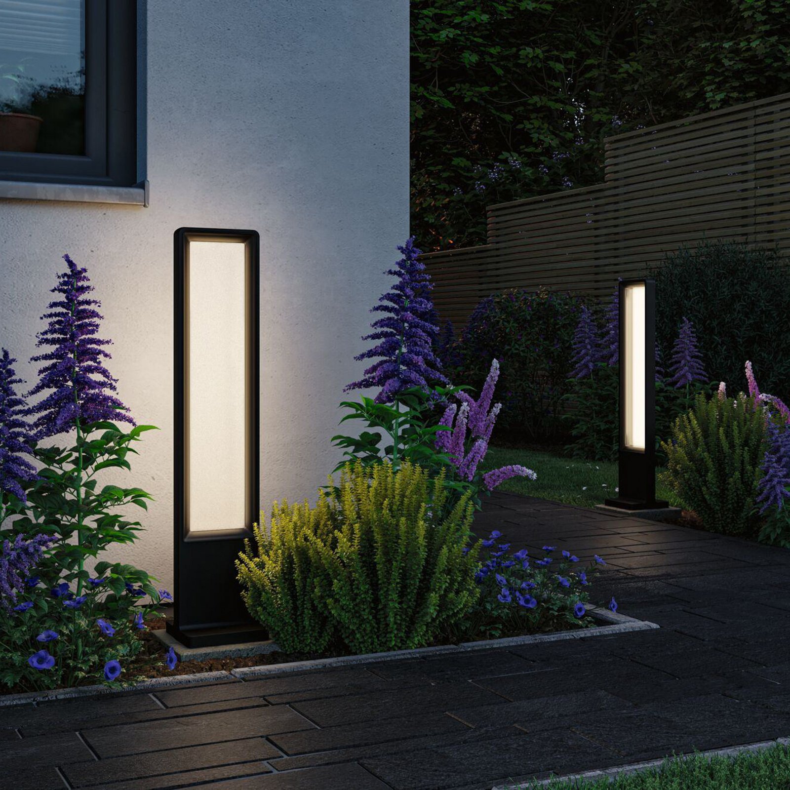 Reana Outdoor Bollard SWR Anthracite - Paulmann