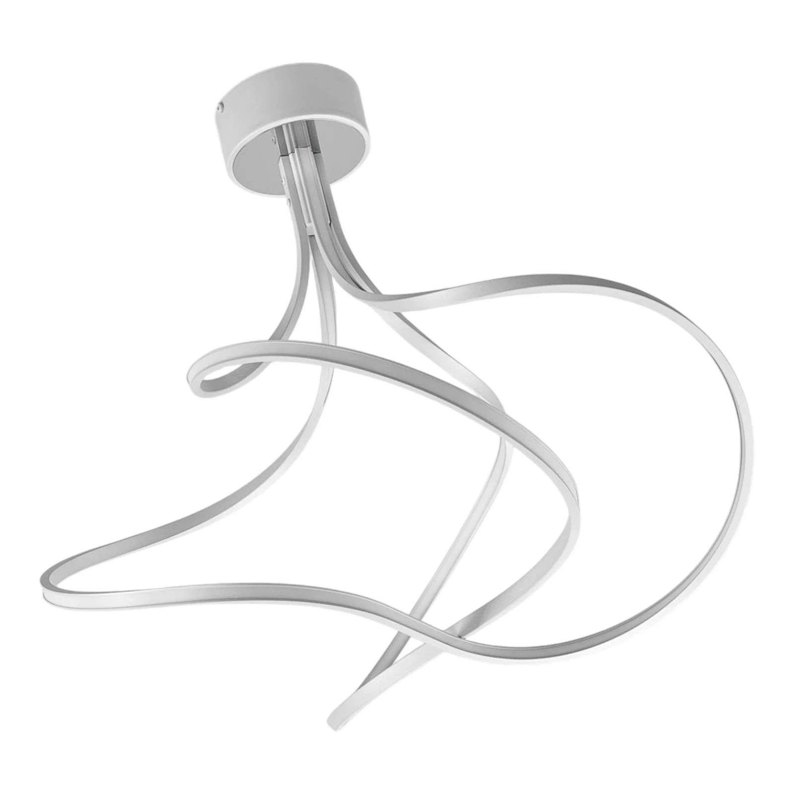 LED griestu gaisma Lungo alumīnija, augstums 42 cm