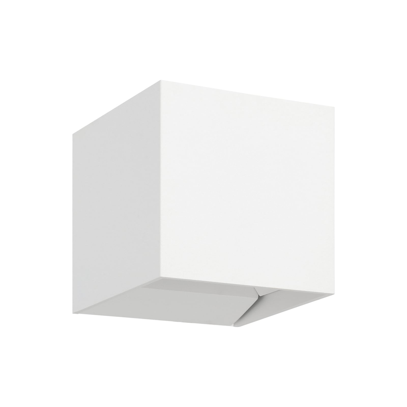LED buiten wandlamp Calpino 3, wit, breedte 10 cm, 2-lamps.