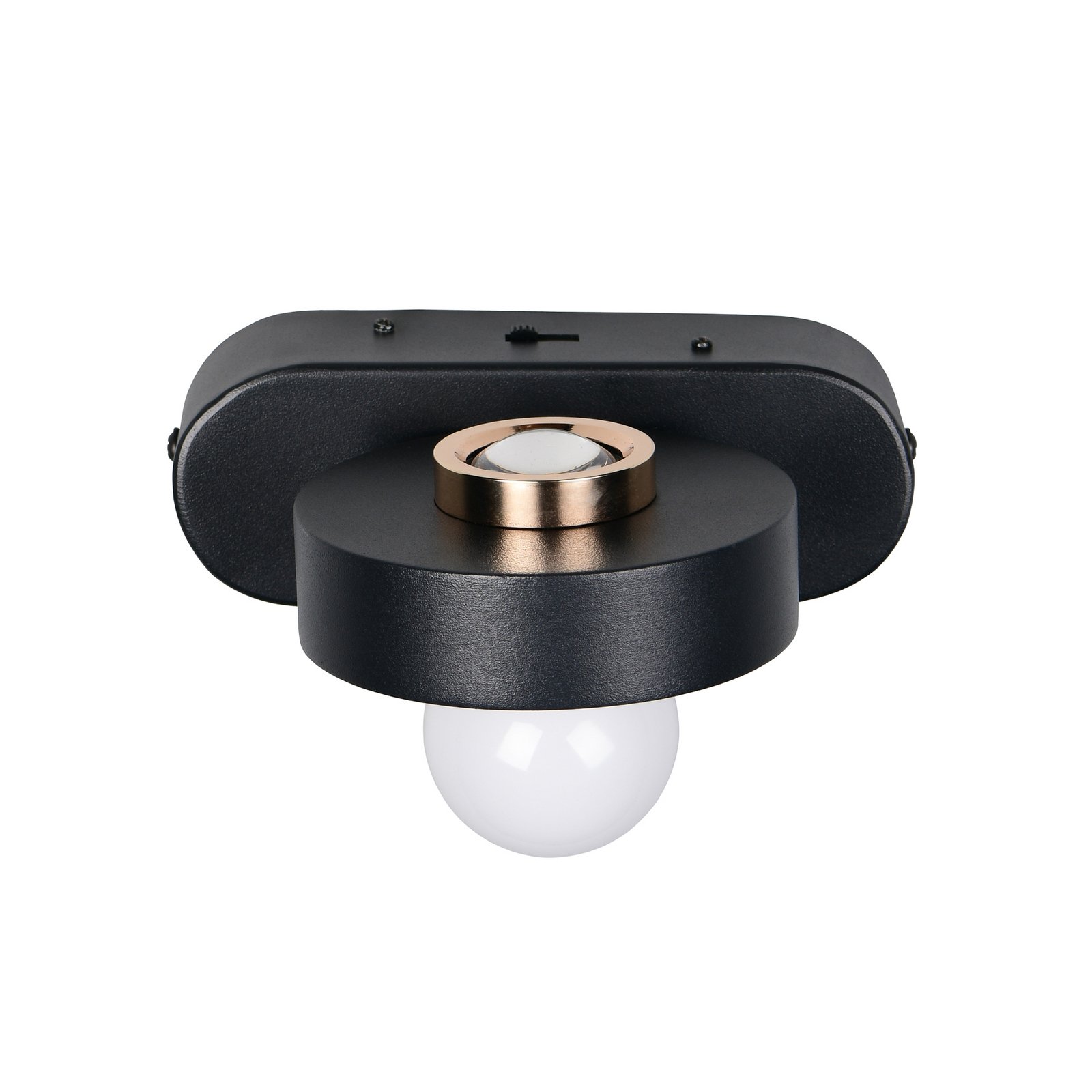 LED-seinävalaisin Arpino musta ulkonema 15 cm metalli 2-lamppuinen. LED-seinävalaisin Arpino musta ulkonema 15 cm metalli 2-lamppuinen.