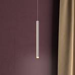 Lámpara colgante Cala LED, aluminio, blanco