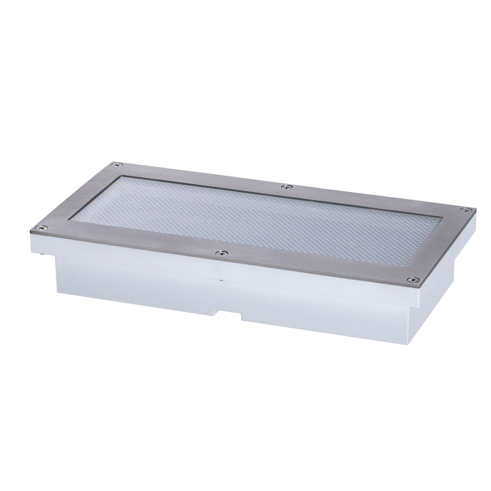 Brick LED-Bodeneinbauleuchte, grau, 10 x 20 cm - Paulmann
