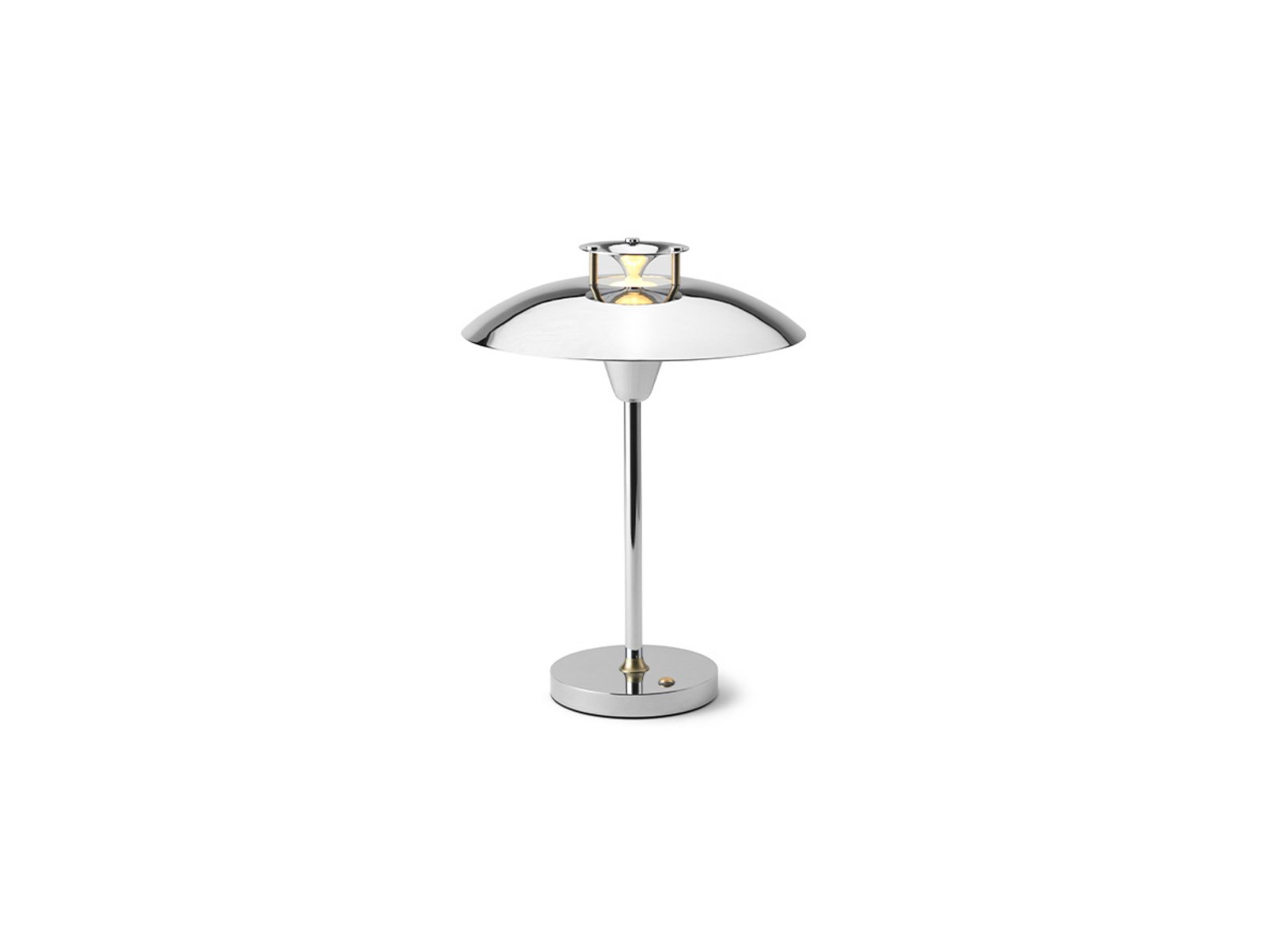 Stepp 1-2-3 Portable Lampada da Tavolo IP54 Chrome - Halo Design