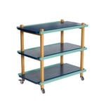 Carrello da portata Crayon colorato, altezza 70 cm - Hübsch