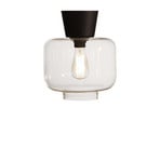 Ritz Ceiling Lamp Clear/Black - Globen Lighting