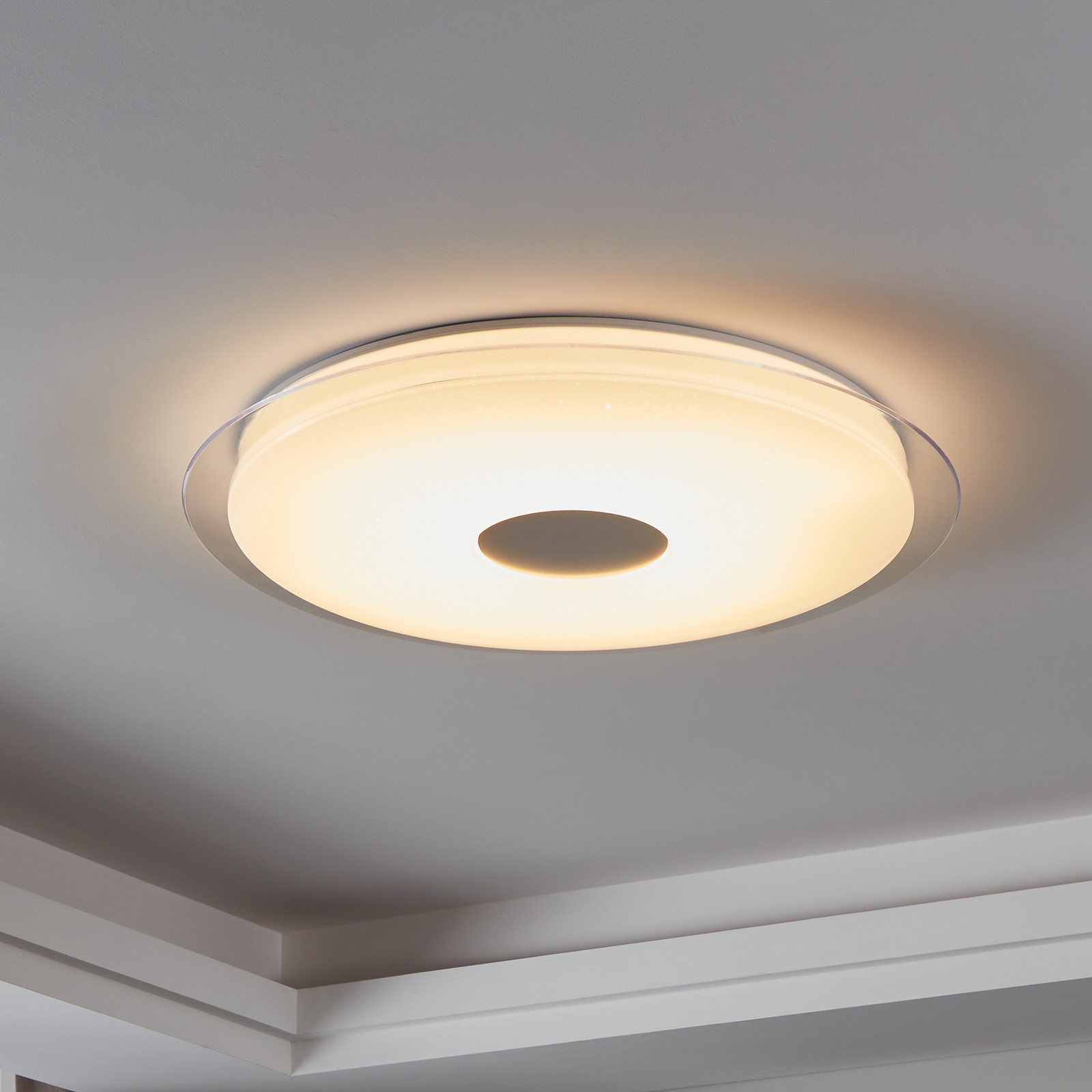 EGLO connect Lanciano-Z LED-kattovalaisin Ø 77cm